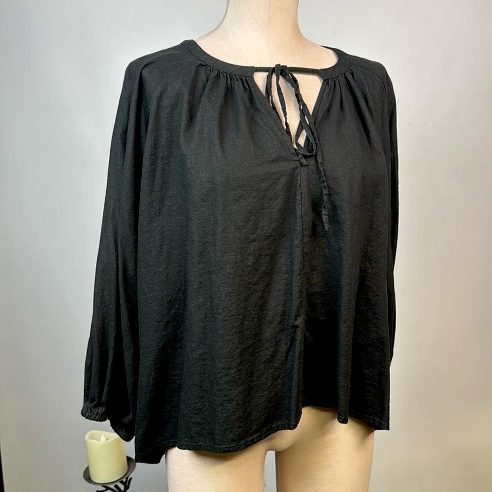 A NEW DAY relaxed linen blouse